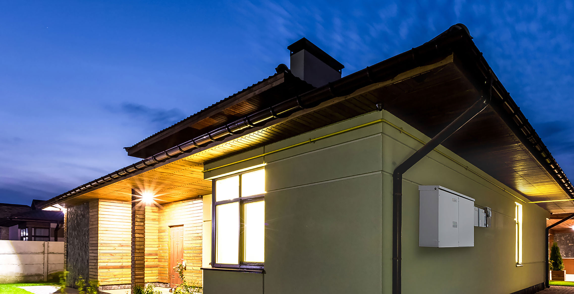 Home with Battery Storage Installation
